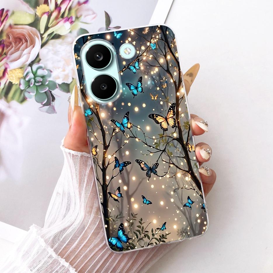 For Xiaomi Poco X8 Pro 5G Case Cute Love Heart Painted Cover Soft Slim Phone Case For Xiaomi Poco X8 Pro Max PocoX8 Pro 5G Shell