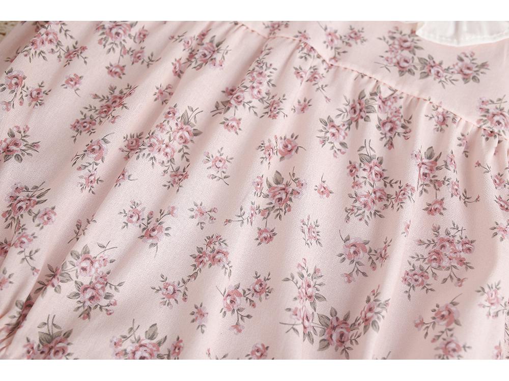 Floral Baby Girl Summer Romper - Sweet Short Sleeve Bodysuit