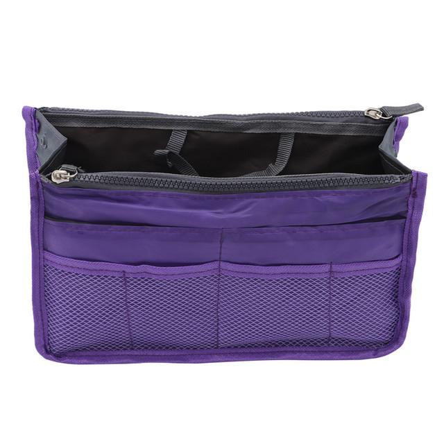 

Large Capacity Layered Bag with Double Zipper Opening and Closing, Easy To Store Items Such As Tablets, Laptops,Files,Books, Etc