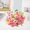Artificial Rose 10 Forks Korean Style Exquisite Lifelike Easy Care Decorative Simulation Flower Bouquet