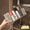 Wall-Mounted Jewelry Rack: Mirror Cabinet Door with Necklace, Bracelet, and Earring Hooks