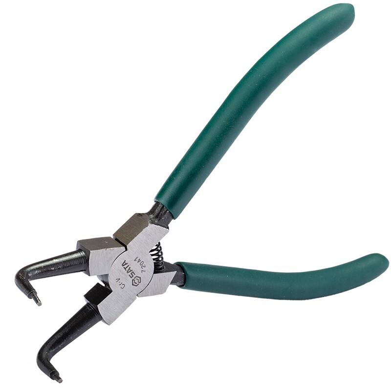 SATA 72041 German Style Curved Internal Circlip Pliers
