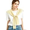 Knitted Hollow Out Shawl, Lightweight Breathable Neck Scarf Wrap for Women