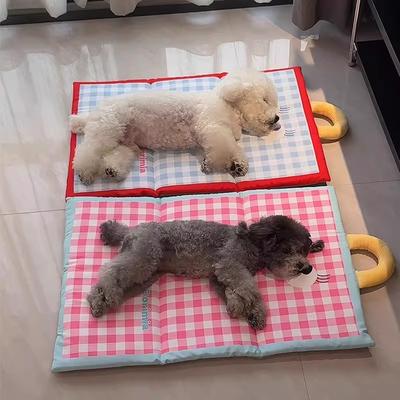 Pet Cooling Mat for Dogs Cats Summer Waterproof Pet Pad Comfortable Durable Indoor Outdoor Crate Bed Mat Non-Slip Washable