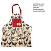 Canvas Apron with Multi-Pockets Egg Gathering Apron for Farm Home Adjustable