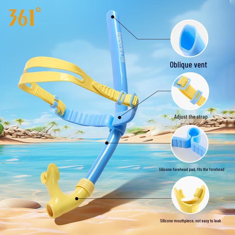 361° Full Dry Snorkel for Swimming Training