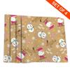 Christmas Placemats Table Mats Snowflake Santa Claus Coaster Pad Cup Dining Kitchen Placemat Non-Slip Home Decorations