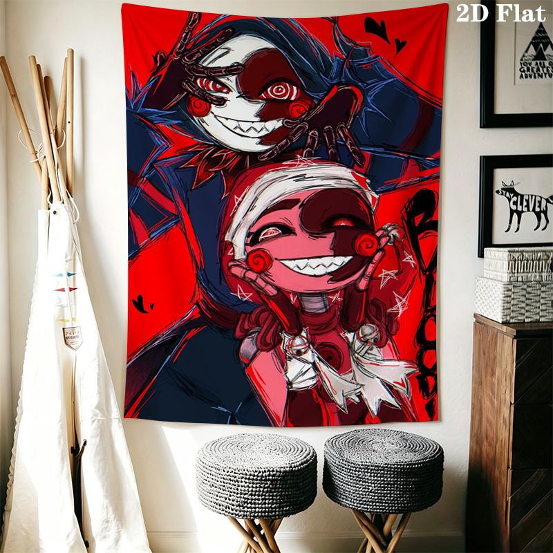 Blood Moon Night Pattern Home Decor Tapestry, Wall Hanging, Decorative RV Wall Cloth.ZGT0914415