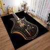 Stylish Electric Guitar Design suitable as a non-slip mat for the living room or bedroom sofa