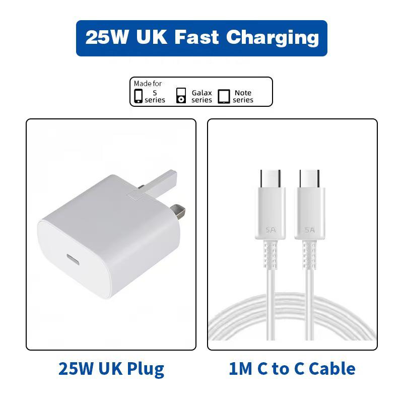 Samsung 25W European & British Standard PD Fast Charger