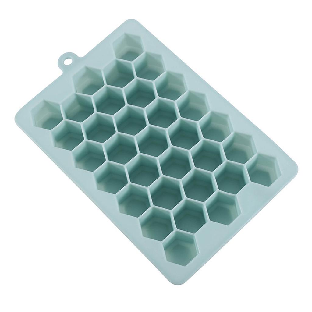 Ices Cube Trays 33 Grid Ices Maker Ices Cube Silicone Mold for Cocktails Whiskies Soups and Frozens Treat Nonstick