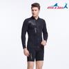 Herren 3mm Verdicktes SCR Neopren Neoprenanzug Oberteil Mit Frontreißverschluss Tauchen Schnorcheln Schwimmen