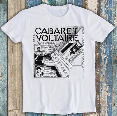 Cabaret Voltaire Fear Hearth Addicts Punk Rock Music Funny Gift Tee T Shirt 1835