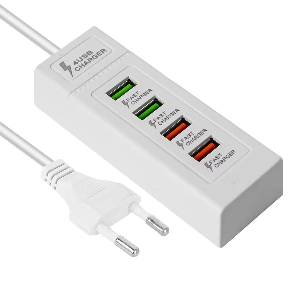 USB 3.0 Charging Electrical Socket Fast Charging Extension Cable Socket Universal Charger Station