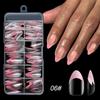120Pcs High Clear Press on Nails Detachable Nail Tips New Fake Nail  Women