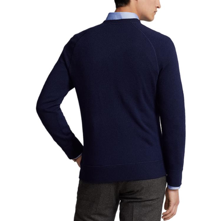 Polo Ralph Lauren FW23 Knitwear Slim Fit Men's Blue MNPOSWE16821589-400