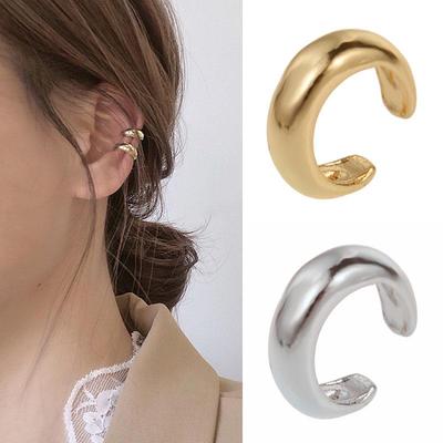 1 Pcs Vintage C Shaped Ear Cuff Non Pierced Clip Earrings Jewelry Accessories Small and Elegant Ear Bone Clip for Women