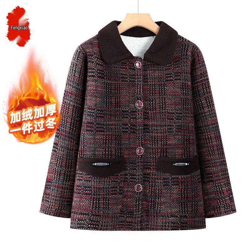 

Women s Autumn/Winter Plus Velvet Warm Short Jacket