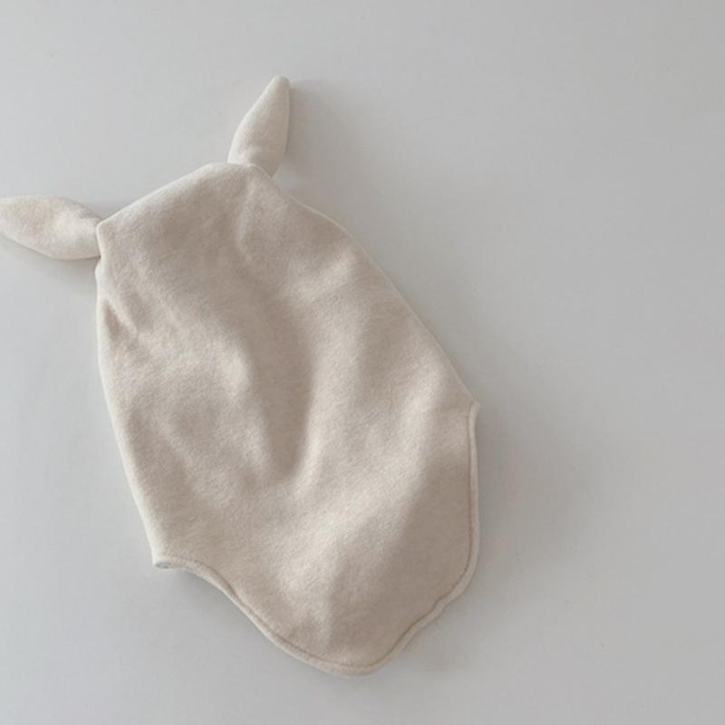 Autumn Winter Baby Hooded Hat Girls Boys Head Protections Beanies Cap Integrated Ear Protections Hat Warm Bonnet Cap