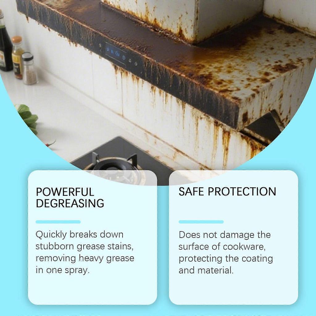 Jakehoe Heavy Grease Cleaner Is An Easy-To-Clean And Clean Cleaner For Removing Grease Stains From Household Kitchen Range Hoods