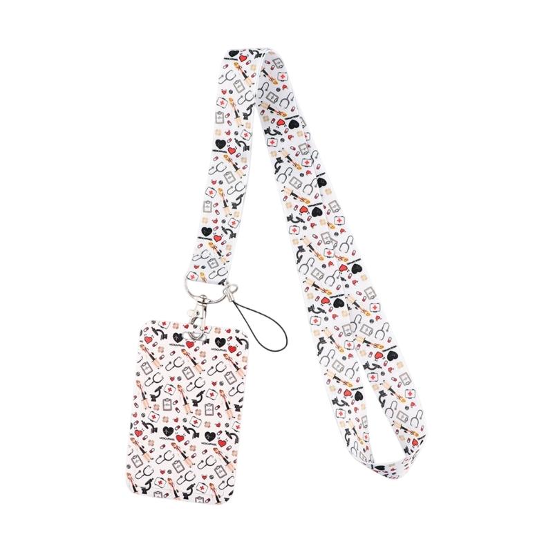 Hanging Neck Strap Phone Lanyard With Card Slot Badge Holder Keyring Accessories Unique Friend Gift