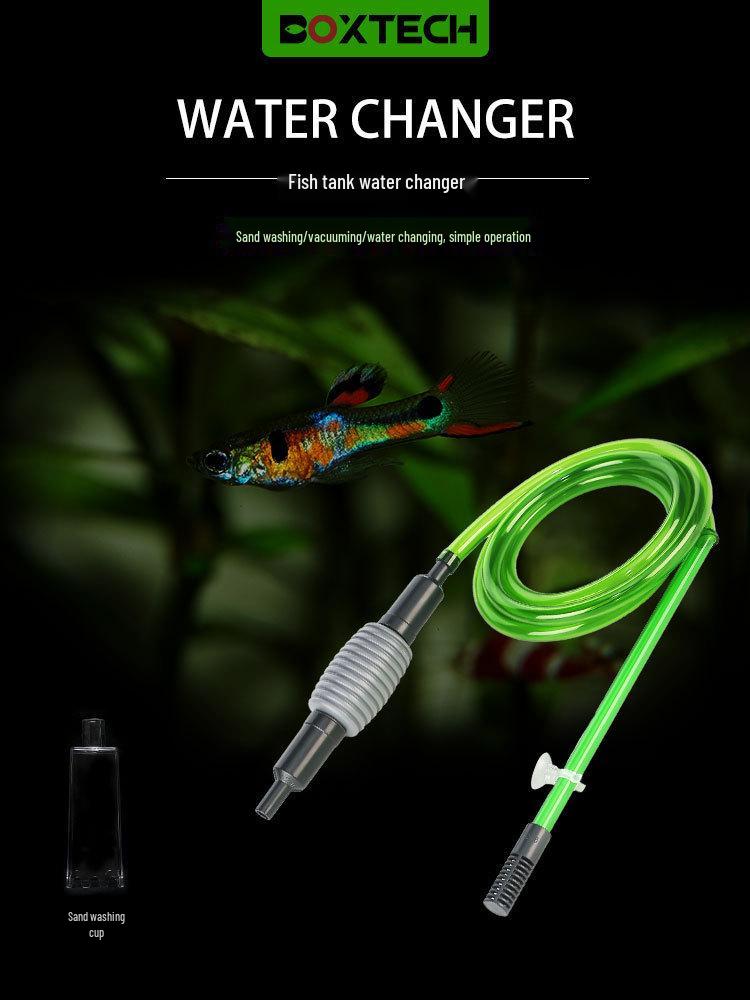 5-Piece Fish Tank Cleaning Kit with Algae Scraper & Siphon Tube