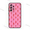 Spicy Red Chili Peppers Phone Case For Samsung S24,21,22,23,30,Ultra,20,Plus,Note,10,9,Black soft silicone case