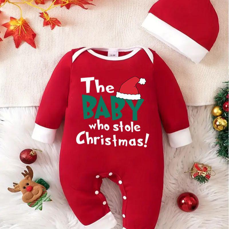 Baby Reindeer Christmas Romper: Cute Long Sleeve Holiday Onesie for Crawling