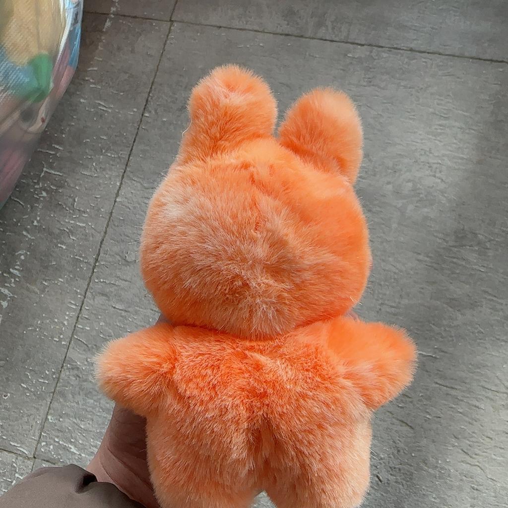 Doll Vinyl Face Plush Pendant Cute Keychain Internet Celebrity Trend Mini Doll Stall