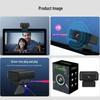 AI Smart Camera with Humanoid Tracking for Video Conferencing and Live Streaming, Includes Microphone