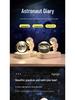 Cross-Border Astronaut Night Light: Starry Sky Crystal Ball with Luminous Base - Perfect Holiday Souvenir and Desktop Ornament.