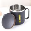 Double-Layered Thermal Mug Heat-resistant Coffee Cup Portable Milk Tea Cup  Studnt Drinkware