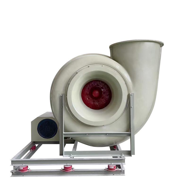 Customized FRP High-Pressure Industrial Centrifugal Fan for Waste Gas & Dust Removal and Deodorization.