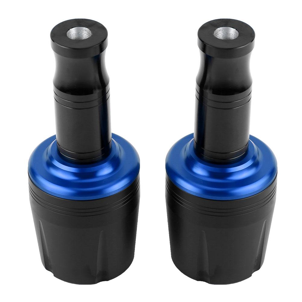 Universal Slider Frame Sliders Crash Pad Protector 10mm Screw for Kawasaki Z125 Yamaha (Blue)