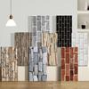 30*60cm 3D Brick Wall Stickers Self Adhesive Waterproof Foam Wallpaper Panel for Living Room Bedroom Kitchen Decor Home Improvement