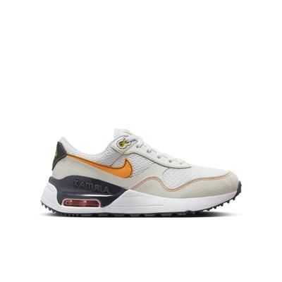 Air Max Systm GS Sneakers White/Vivid Orange