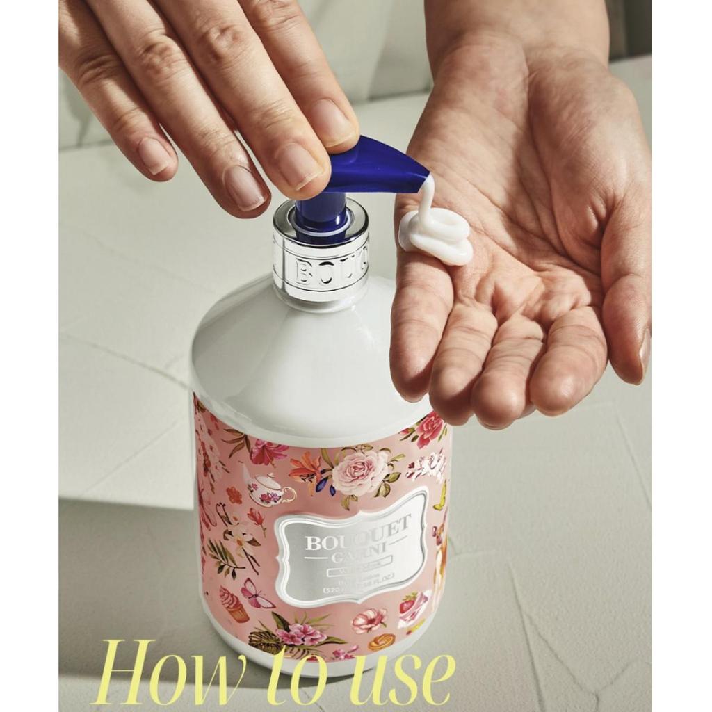 [Bouquet Garni] Deep Perfume Hair Care Set White Musk (Shampoo 500ml + Treatment 500ml)