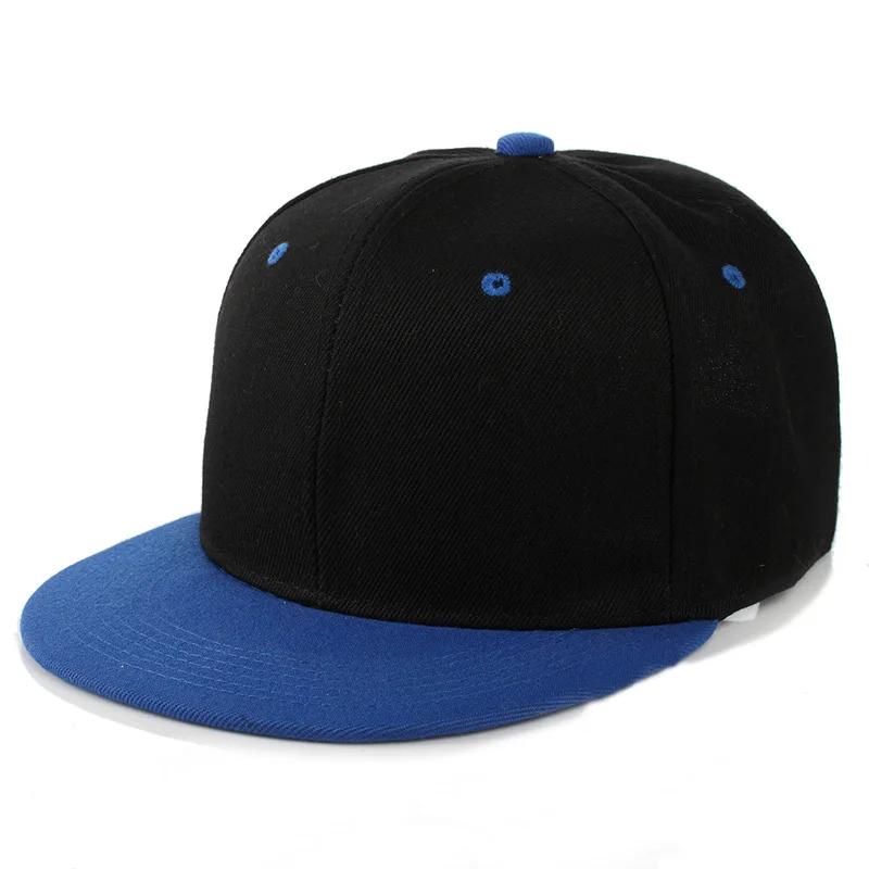 Fashion Unisex Baseball Cap Men Women Hip-Hop Flat-Brimmed Cap Outdoor Snapback Hat Flat Brim Trendy Leisure Adjustable Sun Hats