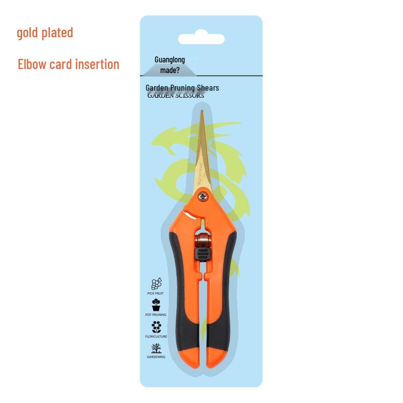 Stainless Steel Pruning Shears for Hemp, Gardening, and Grapes