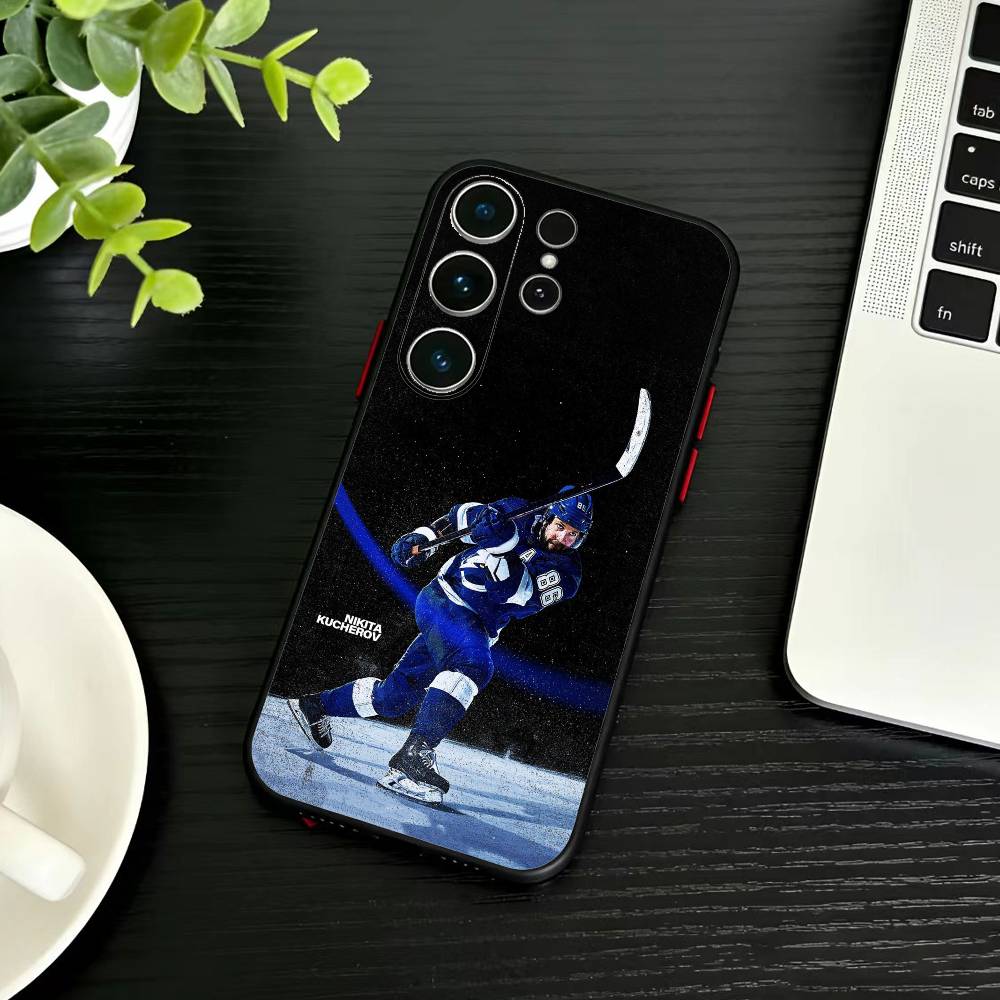 Eishockey Mitch Marner Handyhülle Für Samsung S26,S25,S24,S23,S22,S30,S21,Ultra,Plus,FE 5G Schwarzes Weiches Cover