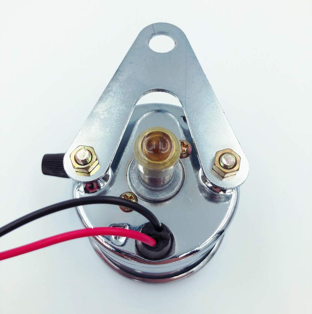 Speedometer, Motorcycle, General Purpose, Mechanical, Maximum Speed Display, 140 km/h, Mini Speedometer, 12 V,