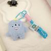 Xiaohongshu One-Eyed Monster Plush Keychain Toy - Cute Cartoon Carabiner Backpack Pendant