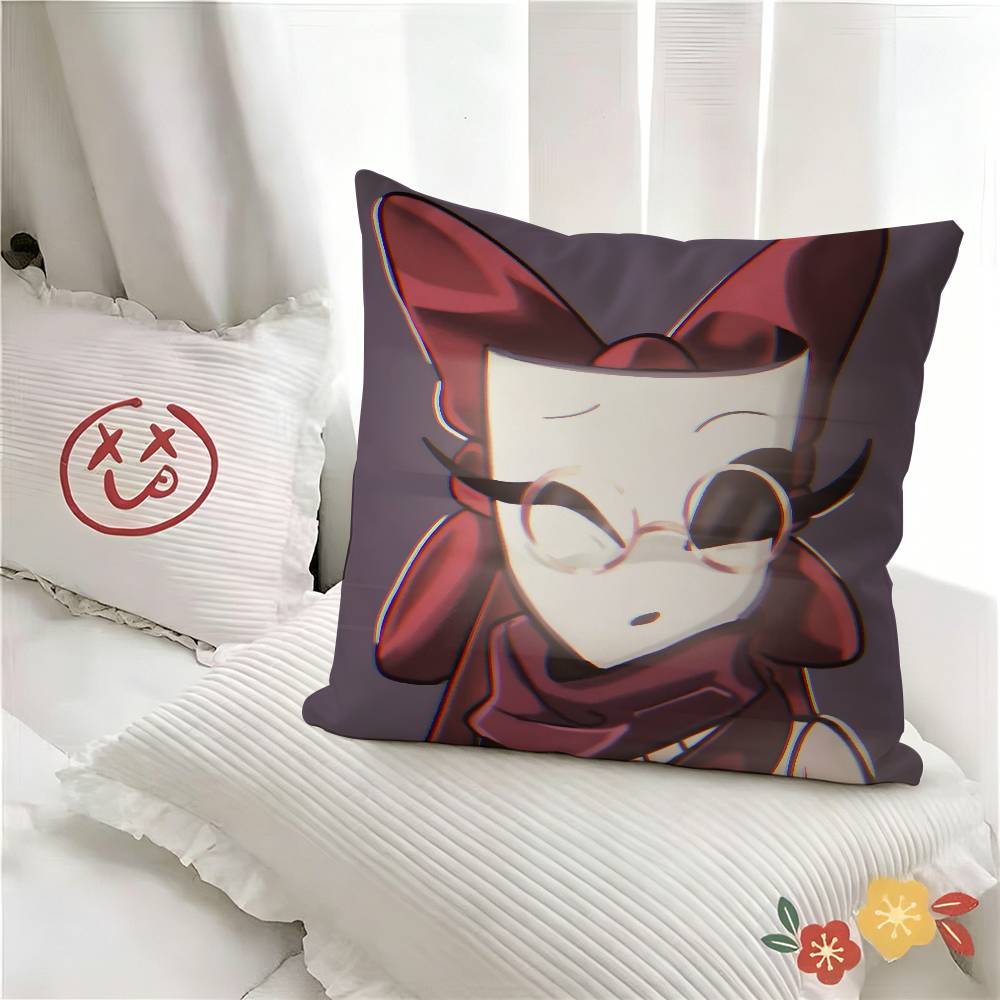 pc Ggangle Jax Zzooble Cute Cartoon Pillow Case Fashion Square Pillowcase Bedroom Sofa Room Ins Decoration Leisure