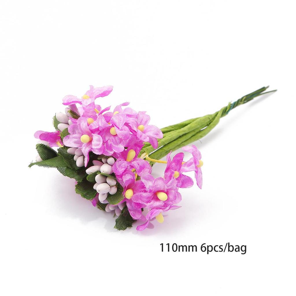 Chiffon Flower Stamens & Berry DIY Craft Accessories