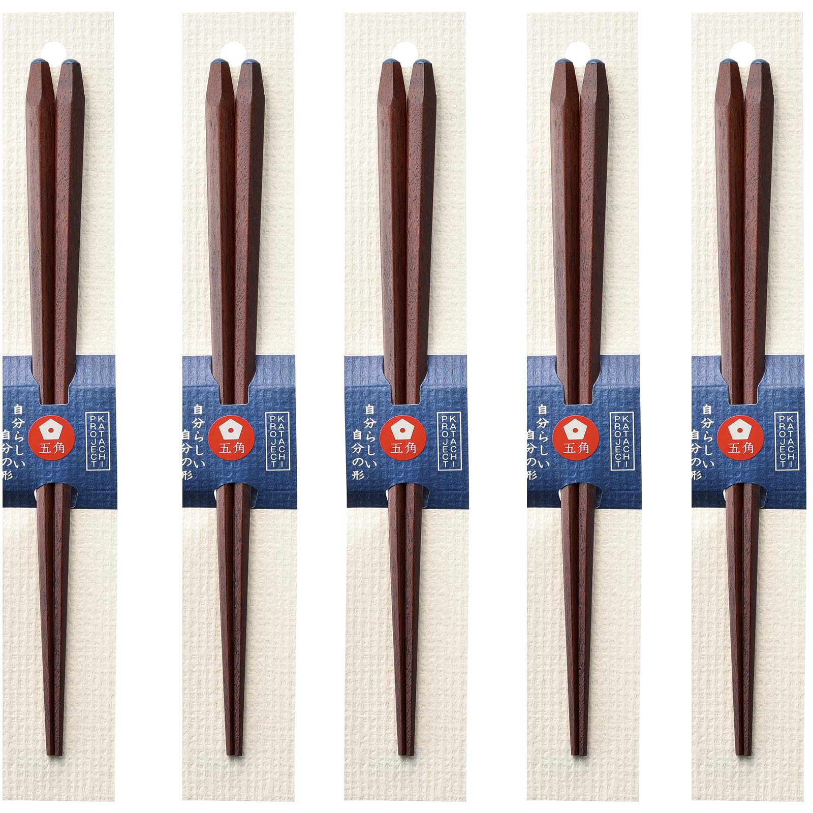 

Happy Set of Made in PID3459 J-kitchens Chopsticks, 5, Material Wood, Chopsticks, Japan,