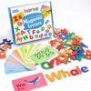 Wooden Magnetic Alphabet Puzzle Cards For Kids Educational Learning Toy