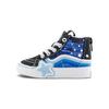 Zapatillas deportivas para bebé Sk8-Hi Zip Toddler Glow Galaxy en color negro y azul VN000BVNY61