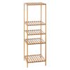 Bamboo shelf 2+2 boho modern