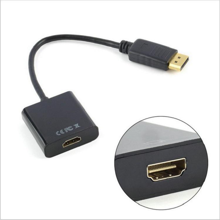 Large DisplayPort To HDMI Adapter Cable - High-Definition TV Interface