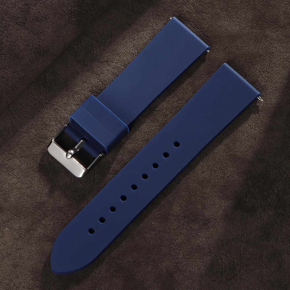 Hot Sell 20mm 22mm Silicone Watch Strap Universal Watchband Waterproof Soft Wristwatch Band for P22 Smartwatch Watches Bracelet